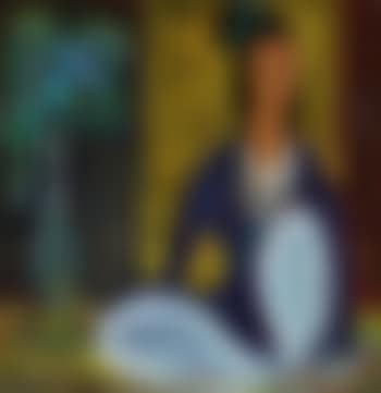 Seated Lady With Flowers (preview)