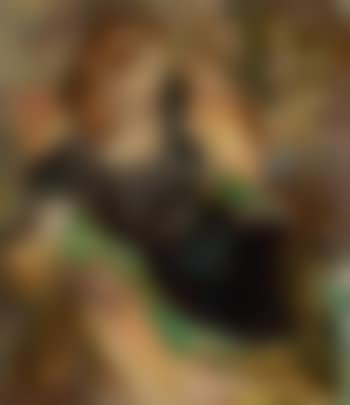 Seated Woman in a Black Lingerie (preview)