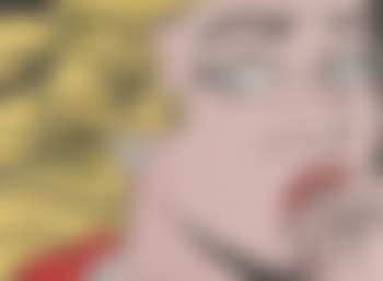 Crying girl (invitation card) (preview)