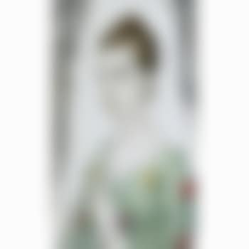 Portrait de jeune femme au châle vert (preview)