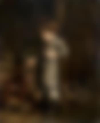 Petit garçon et son cheval de bois (preview)