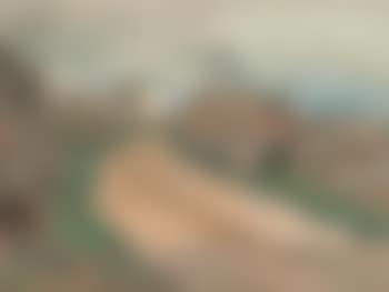 Two masted boats near a village, possibly Monterey or Maine (preview)