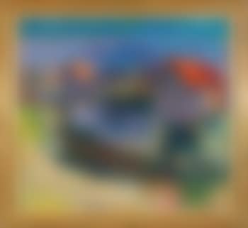 Strand med sjöbodar (preview)