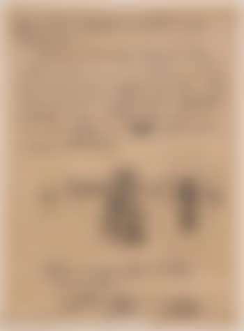 Autograph letter with a sketch of two figures riding a donkey (preview)