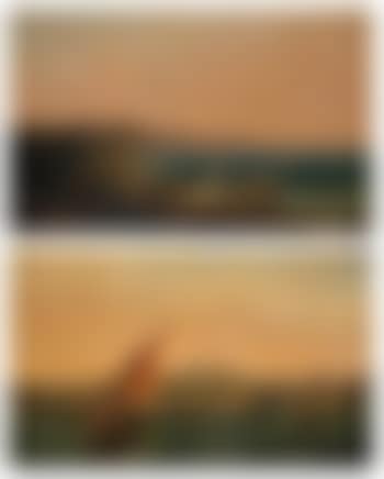 Vue de Nice depuis la mer. Vue de Nice depuis les montagnes (preview)