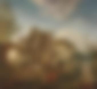 An Italianate landscape with classical ruins, drovers and their herd at rest (preview)
