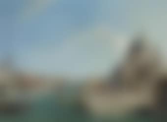 A view of the Grand Canal looking East, with the Doge's barge and a procession into Santa Maria della Salute, Venice (preview)