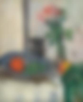 Still Life With Fruit And Roses (preview)