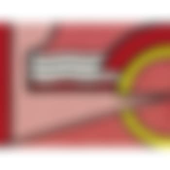 Modern Painting With Yellow Arc (preview)