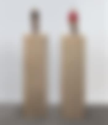 Small Pair (man with red shirt and woman with black skirt) (preview)