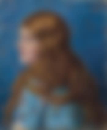 Buste de femme rousse vue de profil (preview)
