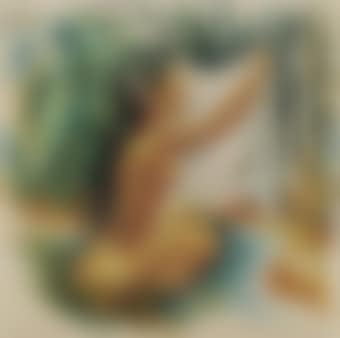 Bather Holding Up Her Kemban (preview)
