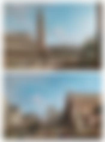 Venice, View Of The Piazzetta Looking North; Venice, View Of The Campo Santi Giovanni e Paolo With The West End Of The Church And The Scuola Di San Marco (preview)