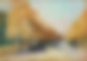 Siegesallee mit Siegessäule im Herbst (preview)