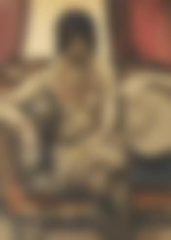 Tonia Stieltjes on a sofa (preview)