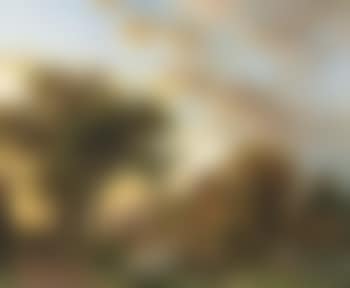 A River Landscape in Holland at Sunset (preview)