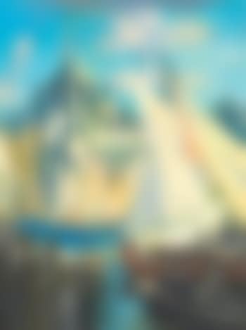 Barques devant la mosquée Yeni Jami à Istanbul (preview)