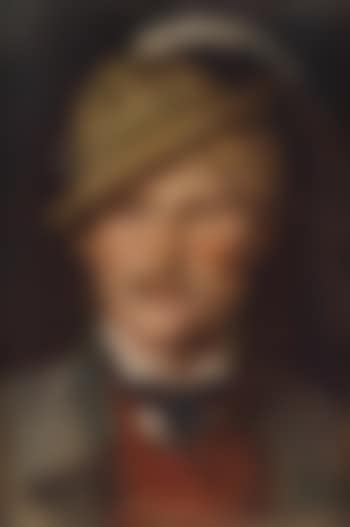Bauernbursch mit Hut (preview)