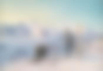 Feldjäger in verschneiter Hochgebirgslandschaft (preview)