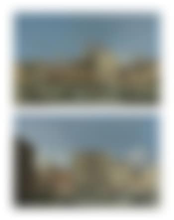 The Giudecca, Venice, looking towards the Zattere with the churches of Santa Maria della Visitazione and Santa Maria del Rosario, known as the Gesuati; and The Grand Canal, Venice, with Palazzo Balbi and Palazzo Foscari (preview)