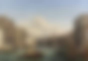 Vue animée du Grand Canal vers le pont du Rialto, Venise (preview)