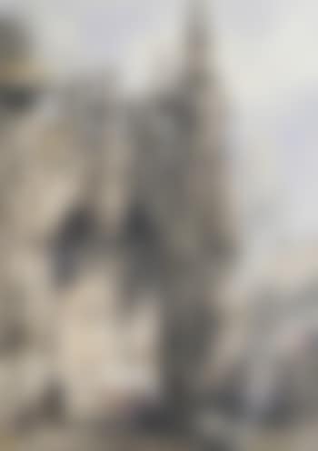The cathedral porch, Chartres (preview)