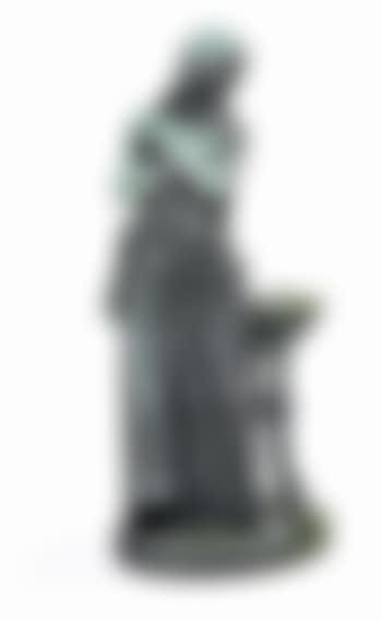 A standing young woman in classical robe (preview)