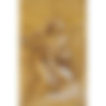 Saint Anthony of Padua in ecstacy holding lillies and a crucifix in a landscape (preview)