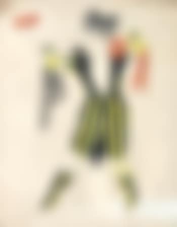 Projet de costume rayé jaune et noir (preview)