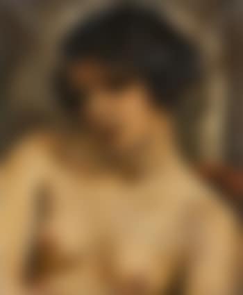 Portrait de jeune femme nue en buste (preview)