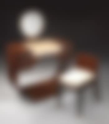 A Superb And Rare Vanity, Model Ar1537/Nr 1828, And "Tivo" Chair, Model Ar29/Nr57 (preview)