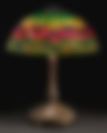 A Superb "Poinsettia" Table Lamp (preview)