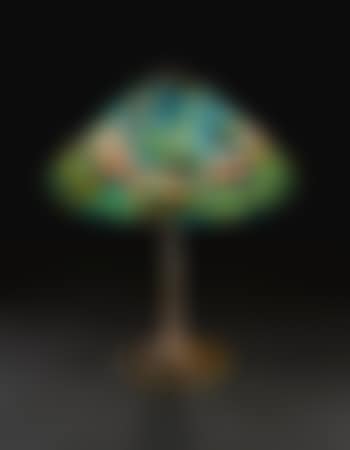 A Fine And Rare "Pond Lily" Table Lamp (preview)