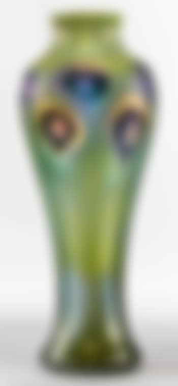 A Monumental "Peacock Feather" Vase (preview)