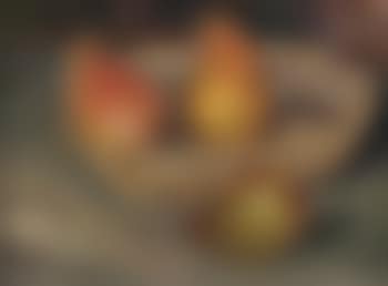 A still life with pears in a basket (preview)