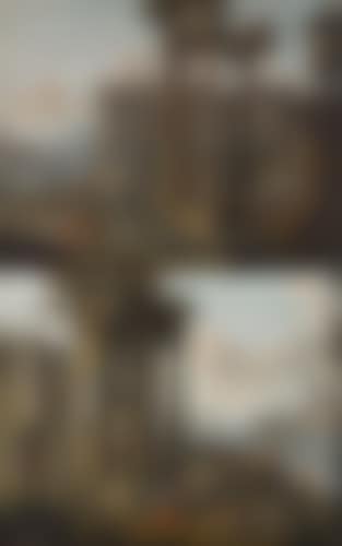 Palais classique et ruines antiques devant un rivage de méditerranée (preview)