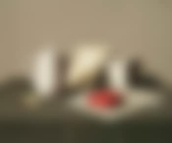 Still life with a red box (preview)