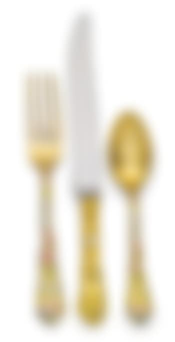 A Rare American silver-gilt And Enamel Flatware Service (preview)