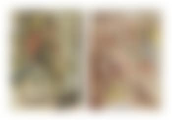 Girl Walking Down the Street and Cigarette Girl: A Double-Sided Work (preview)