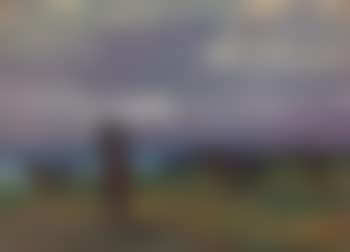 Pferdehirte mit seiner Herde unter bewölktem Himmel am Meer (preview)