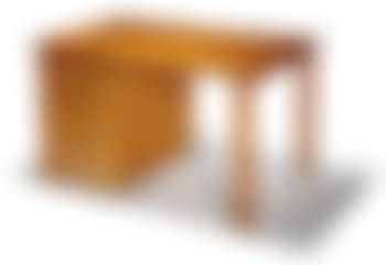 Desk and rolling cabinet (preview)