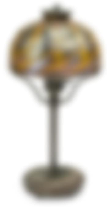 A Tiffany Studios Favrile glass and bronze table lamp (preview)