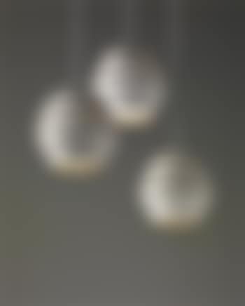 Early group of three 'Beehive' ceiling lights, model no. A 331 (preview)