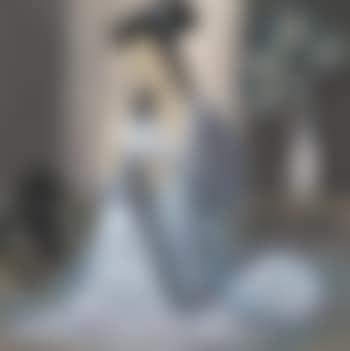 The Picture of a Lady Appreciating Flower (preview)