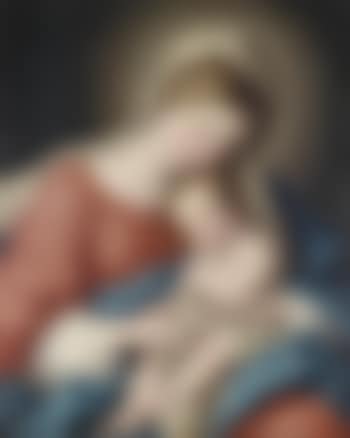 Madonna with the Child sleeping (preview)