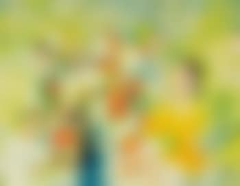 La Femme Et Le Bouquet De Tulipes - Lady With a Bouquet Of Tulips (preview)