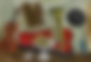 Instruments De Musique Et Vase De Fruits (preview)