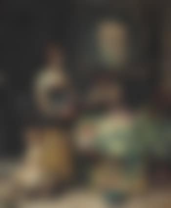 A woman selling vegetables (preview)
