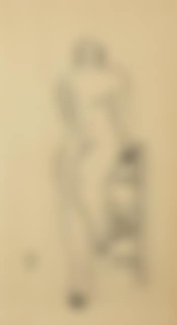 Standing Nude with a Chair (preview)