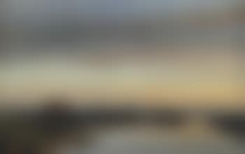 A river landscape at dusk (preview)
